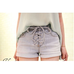 Изображение hot sale jeans shorts for girl G67