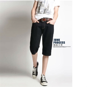 summer jeans shorts for men G42 の画像