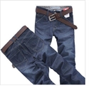 Изображение lastest design men straight fashion jeans, can be custom MS015