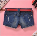 Изображение simple design classice style women jeans shorts trousers JS003