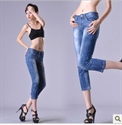 Изображение straight leggings jeans for lady W010