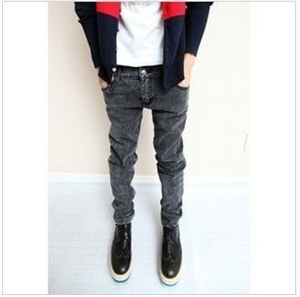 gray colour men boo tcut jeans MB007