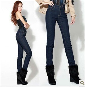 Изображение dark colour girl skinny jeans WK008