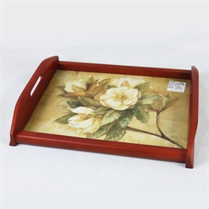 wooden tray の画像