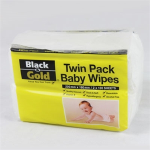 twin pack baby wipes