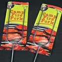 Picture of camp fire fork