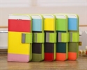 Picture of Mix Colors Leather Case For Iphone 5c Pu Wallet Credit Card Slot Wrist Strap