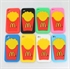 Mcdonald's Colors Durable iPhone 4S Silicone Cases With Lines Clearly Visible Design