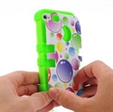 Picture of Hybrid PC Plastic / Silicone Air Bubble iPhone 4S Protective Cases Shockproof
