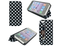 Picture of New Arrival Item Spot Dot Design Wallet Style PU Leather Cases For Iphone 5