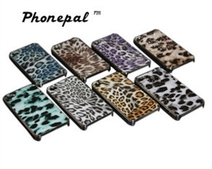 Durable Anit Scratch  Leopard Hard Plastic iPhone 4S Protective Cases