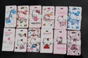 Picture of Durable / Attractive Up And Down Hello Kitty Patterns of iPhone4 Leather Cases
