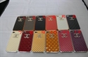 Image de Chanel brand plating PC border leather PU cover for iphone4 4s