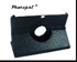 Image de PU samsung tab leather cover with 360 degree rotating covers for Samsung P1000 talbet pc