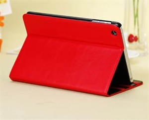 Purple ipad Leather Case And Covers Abrasion Resistance の画像