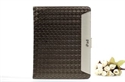 Image de New arrival Atttactive straw pattern leather case cover for IPAD2/IPD3