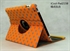 Cute colorful Spot style leather cover cases for ipad2