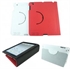 Image de Smile design mesh texture leather cover cases for ipad2