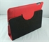 Image de Smile design mesh texture leather cover cases for ipad2