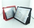 Picture of Rhombus design leather cover case for ipad2