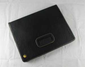 Picture of Leechee texture stand leather cover for ipad2