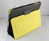 Leechee texture stand leather cover for ipad2 の画像