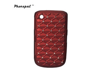 Изображение Simple design PC+ insert rhineston blackberry protective case for blackberry 8520