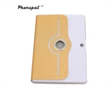 Picture of PU leather blackberry protective case with 360 degree rotate for blackberry playbook