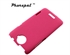 Picture of Red PC+quicksand surface great back hard with ultra-thin HTC protective case for HTC one X