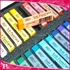 Изображение colorful hair chalk for the beauty