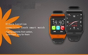 Elders Location capacitive touch smart watch