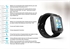 Bluetooth Smart Watch 1.3" Display Screen BT3.0 for Android 2.3 Above Smartwatch Pedometer Burglar Alarm Music Player