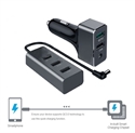 60W 5-Port USB Smart Car Charger