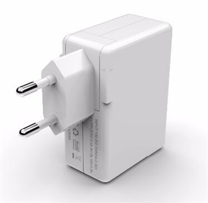 Изображение 24W 3 Port USB Quick Charge 2.0 Wall Charger (1-Port QC2.0 + 2-Port 2.4A), for mobile phone, Tablet