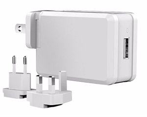 Image de 20W 1 Port USB Quick Charge 3.0 Wall Charger with EU/US/UK Plug, for mobile phone, Tablet