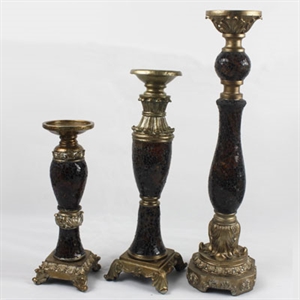 Picture of 3PC CANDLEHOLDERS
