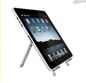 Изображение Tablet Holder Black Portable Fold-Up Stand Holder For Tablet 7 Inch 9.7 Inch 10.
