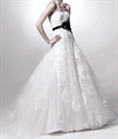S611 Hot Sale Graceful Sweetheart Mermaid Sash Lace Bridal GownS611