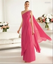 Picture of LE54 2012 Professional OEM One Shoulder Beaded Chiffon Evening DressLE54