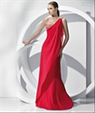 LE10 2012 Hot Sale Custom Made One Shoulder Arabic beaded Evening DressLE10 の画像