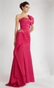 2414  Red Elegant Ladies Fashion bowknot beaded  evening Dresses2414 の画像