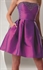 Picture of 2415 2012 Hot Sale Custom Made purple taffeta beaded bridesmaid  party gown2415
