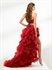 Picture of P1630 2012 Latest Custom Made red ruffle wedding evening party GownP1630