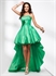 Изображение P1637 2012 Latest Custom Made green ruffle wedding evening party GownP1637