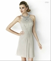 Picture of LE41 2012 Latest Hot Sale Custom Made Sexy Halter Mini Chiffon Party DressLE41