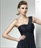 Picture of LE50 2012 Latest Custom Made One Shoulder Pleated Chiffon Mother DressLE50