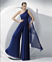 Picture of LE44 2012 New Fashion Custom Made One Shoulder Pleated Trousers-like Chiffon Mother DressLE44