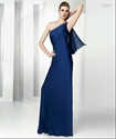 Picture of LE29 2012 Hot Sale Custom Made One Shoulder Beaded Sheath Mother DressLE29