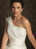Picture of W263 2012 hot sale custom made plus size pleated one shoulder Wedding DressW263