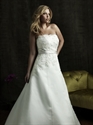 Image de W274 2012 hot sale custom made plus size lace appliqued Wedding DressW274